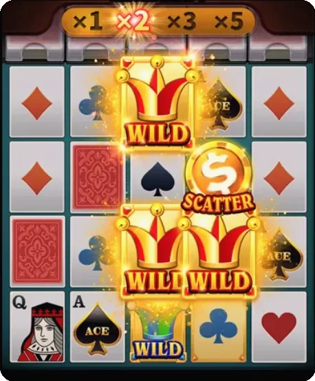 The main game interface of Super Ace with sakura-themed elements.